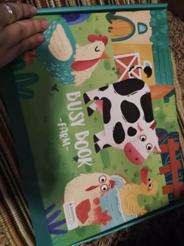 Children’s Enlightenment Animal Sticker Book Puzzle Educational Toys Baby Montessori Early Education photo review