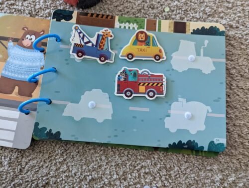 Children’s Enlightenment Animal Sticker Book Puzzle Educational Toys Baby Montessori Early Education photo review