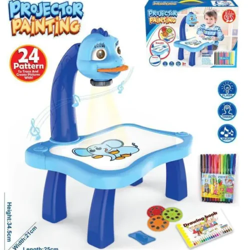 A Blue with Box