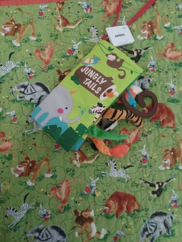 Beiens 3D Soft Cloth Baby Books: Animal and Vehicle Themes, Montessori Educational Toys for Toddler Development photo review
